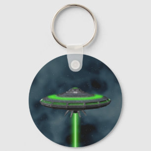 Flying Saucer - Sci-Fi Keychain