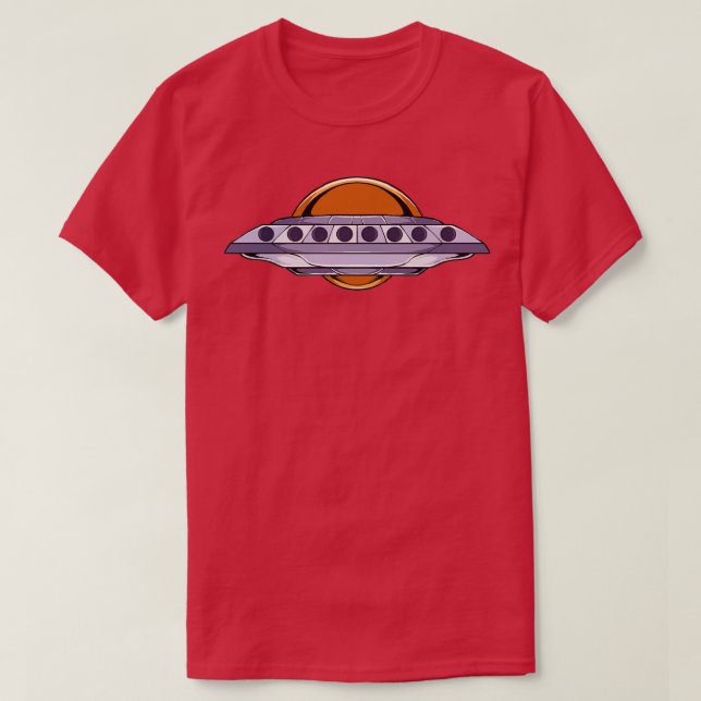 Flying Saucer T-Shirt (Design Front)