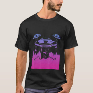 Flying Saucer UFO Astronauts are Aliens 5 T-Shirt
