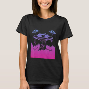 Flying Saucer UFO Astronauts are Aliens 5 T-Shirt