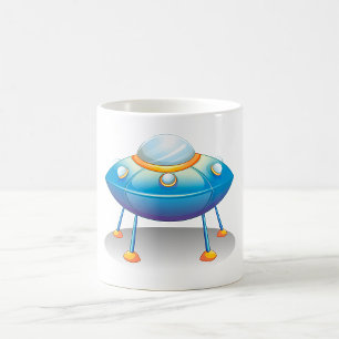 Flying Saucer UFO Coffee Mug
