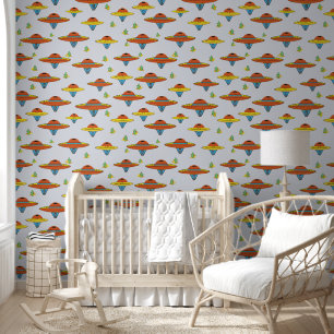 Flying Saucer Wallpaper