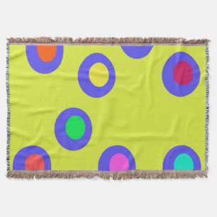 Flying saucers throw blanket