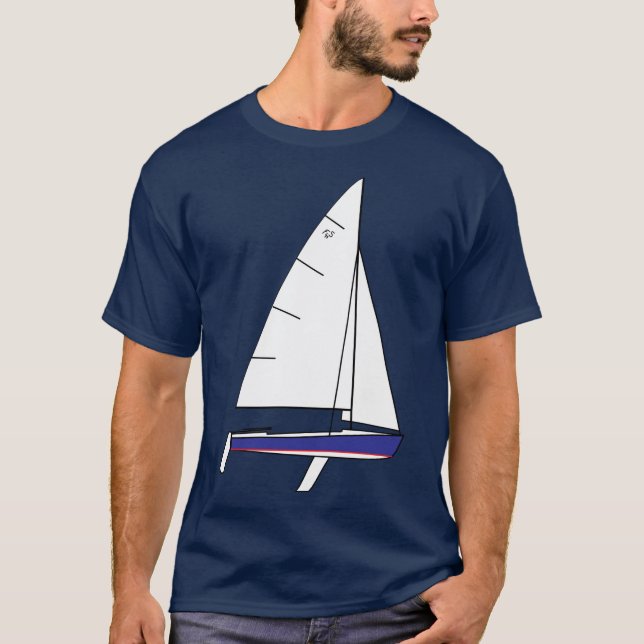 Flying Scot Sailboat T-Shirt (Front)