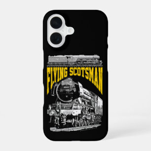 Flying Scotsman 1923 LNER Train. Steam Locomotive. iPhone 16 Case