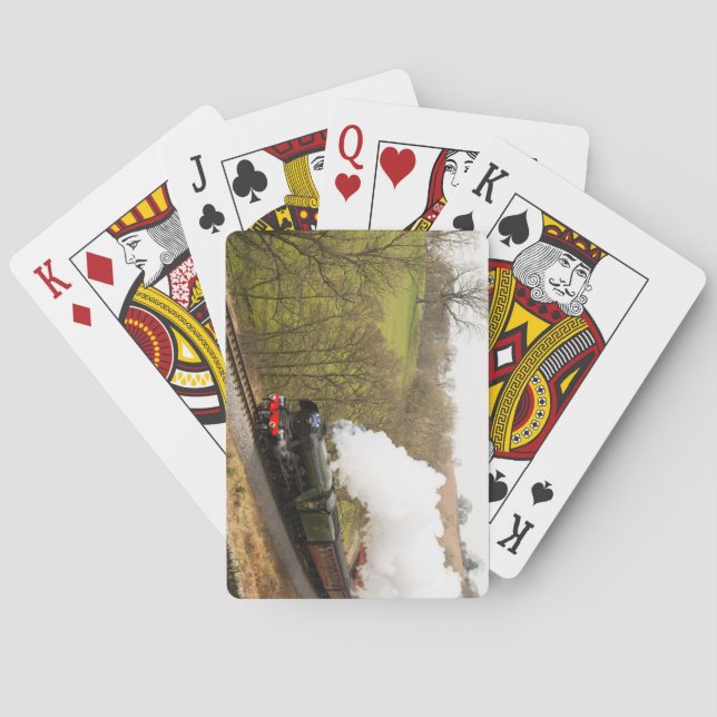 Flying Scotsman at Goathland Playing Cards (Back)