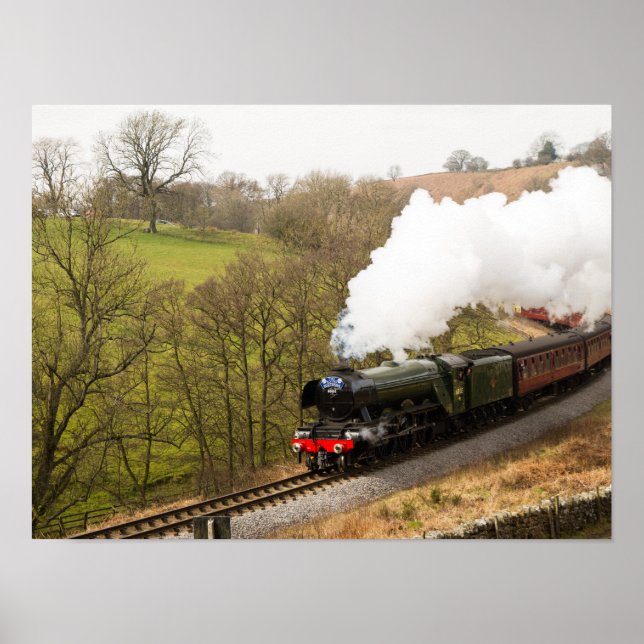 Flying Scotsman at Goathland Poster (Front)