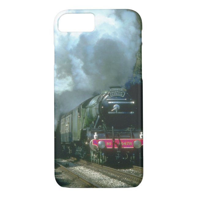 Flying Scotsman caught between_Steam Trains Case-Mate iPhone Case (Back)