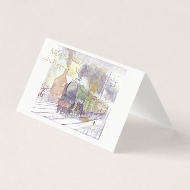Flying Scotsman Christmas cards (Front)