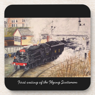 Flying Scotsman on its first outing coaster