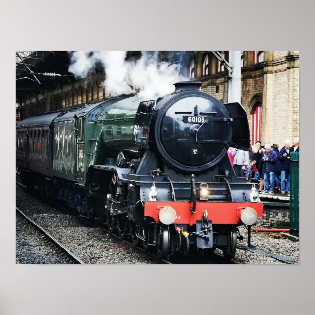 Flying Scotsman Print, Value Poster Paper (Matte) (Front)