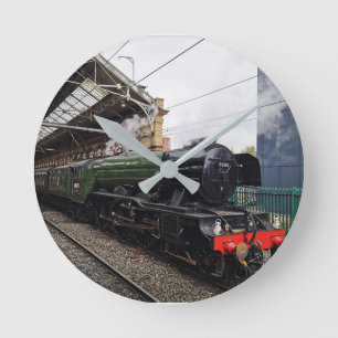Flying Scotsman  Round Clock