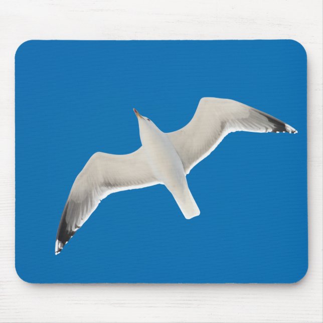 Flying seagull mouse mat (Front)