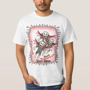 Flying Sock Monkeys  T-Shirt