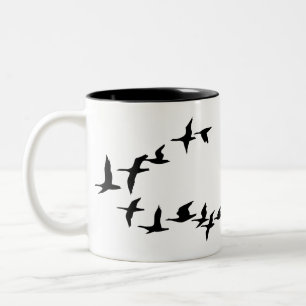 Flying South Geese Coffee Mug