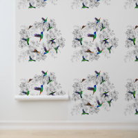 Flying Spring Birds