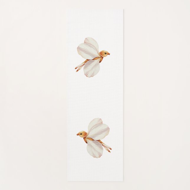 flying  spring birds  yoga mat (Front)