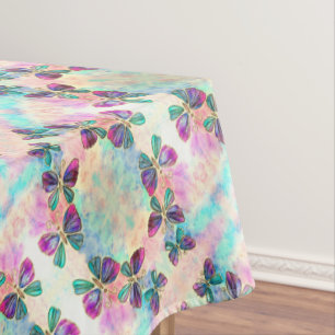 Flying Spring Butterflies Tablecloth