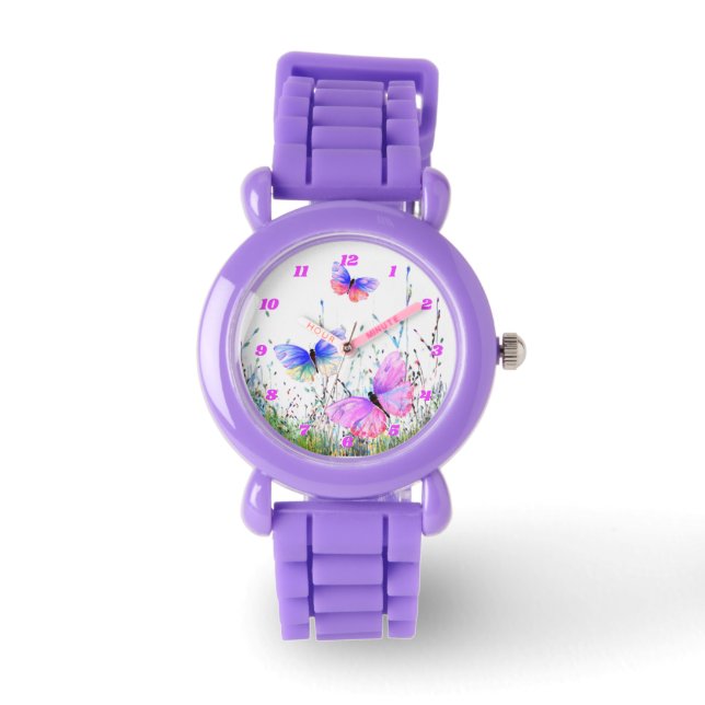 Flying Spring Butterflies Watch (Front)