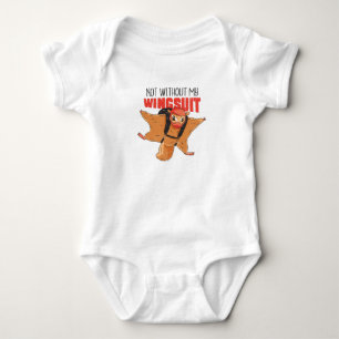 FLYING SQUIRREL FUNNY BABY BODYSUIT