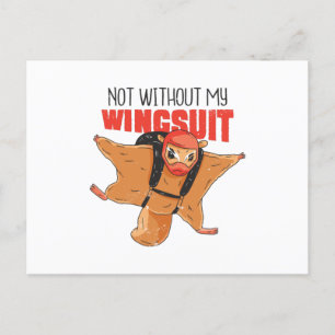 FLYING SQUIRREL FUNNY POSTCARD