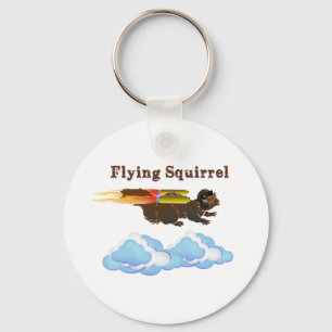Flying Squirrel Key Ring