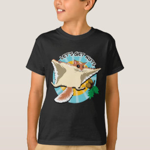 Flying Squirrel - Let's Get Nuts Kids' T-Shirt
