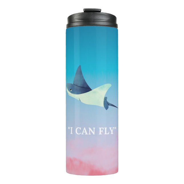 Flying Stingray   Thermal Tumbler (Front)