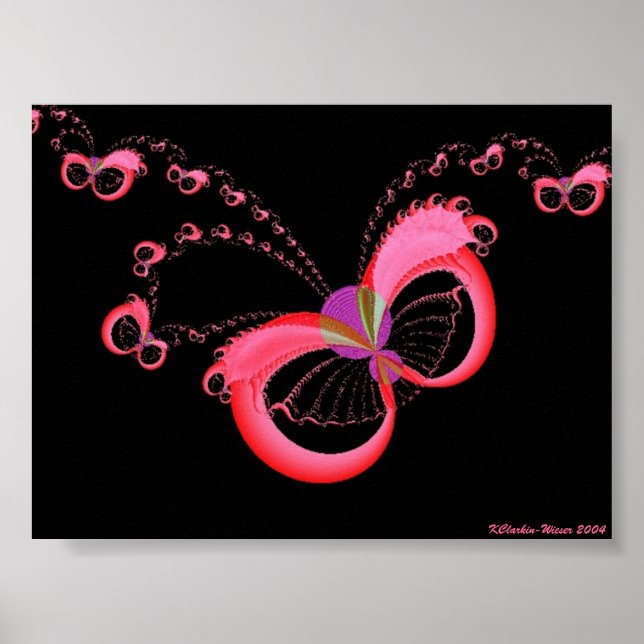 Flying Sunglasses Poster (Front)