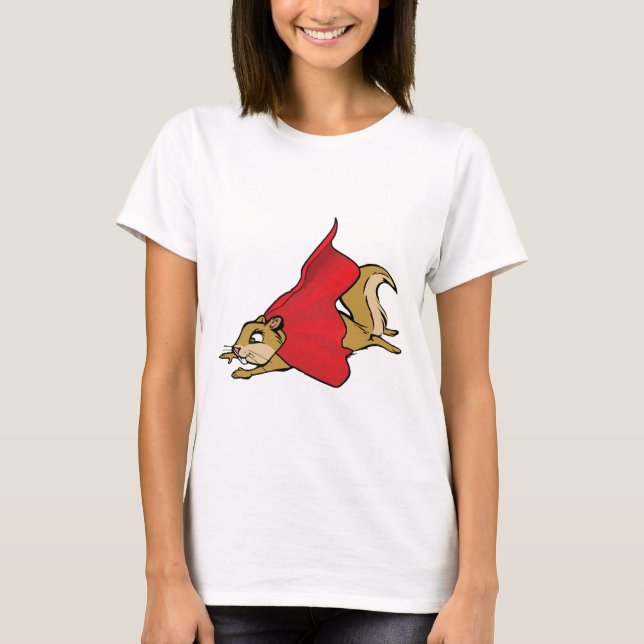 Flying Super Squirrel T-Shirt (Front)