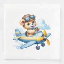 Flying Teddy Bear Baby Shower