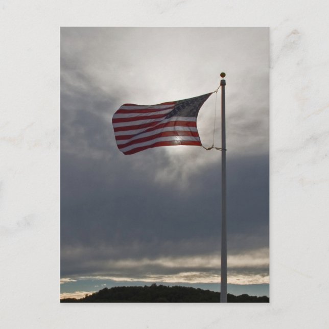 Flying the Flag Postcard (Front)