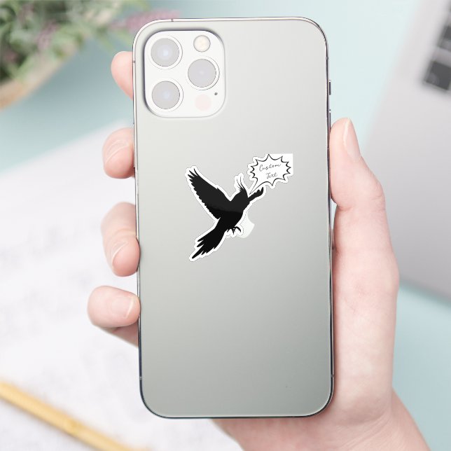 Flying Thoughts: Personalised Cockatiel Laptop  (Phone)