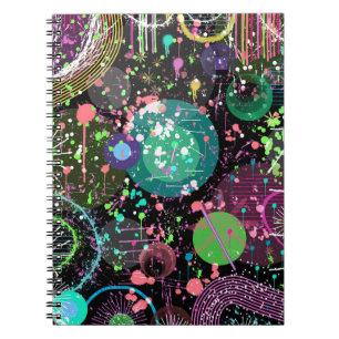 Flying Through Space: A Maximalist Abstract Notebook