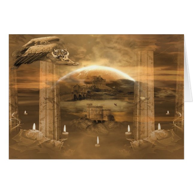 Flying Tiger Card (Front Horizontal)