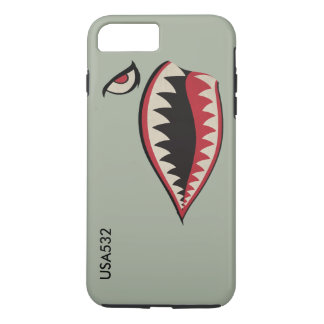 Flying Tiger Face Aeronautics iPhone 8 Plus/7 Plus Case
