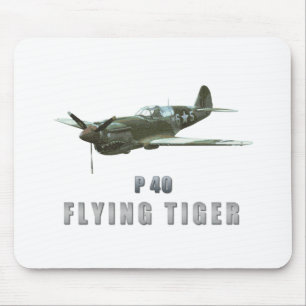 Flying Tiger Mouse Mat