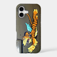 Flying Tiger Nose Art (Vintage P-40 Fuselage)
