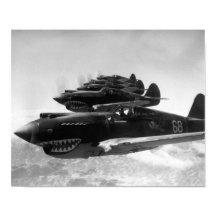 Flying Tigers In Formation 1942