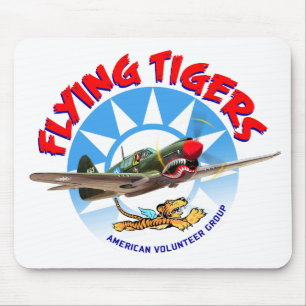 Flying Tigers Mouse Mat