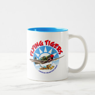 Flying Tigers Two-Tone Coffee Mug