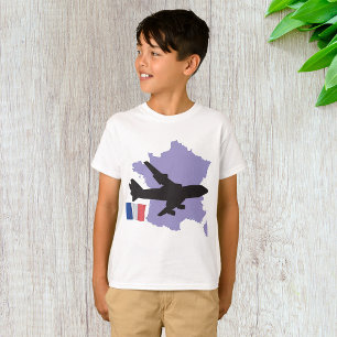 Flying To France T-Shirt