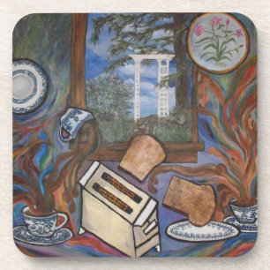 Flying Toast Coasters