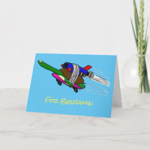 Flying tortoise card