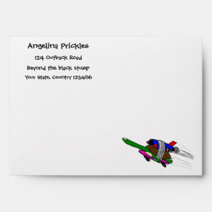 Flying tortoise envelope