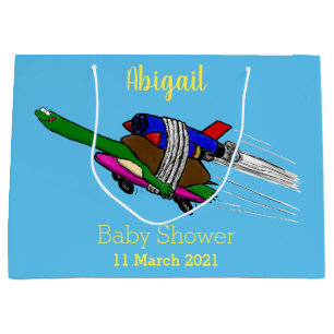 Flying tortoise large gift bag