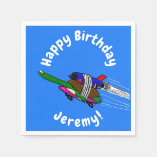 Flying tortoise napkin