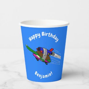 Flying tortoise paper cups