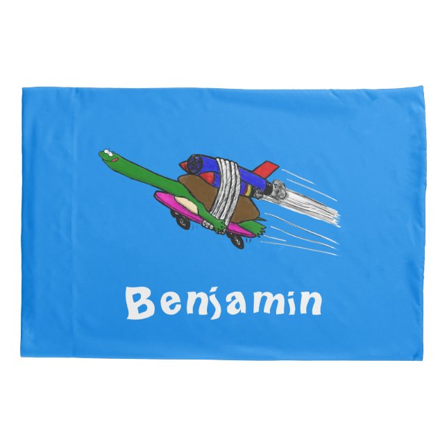 Flying tortoise pillowcase (Back)