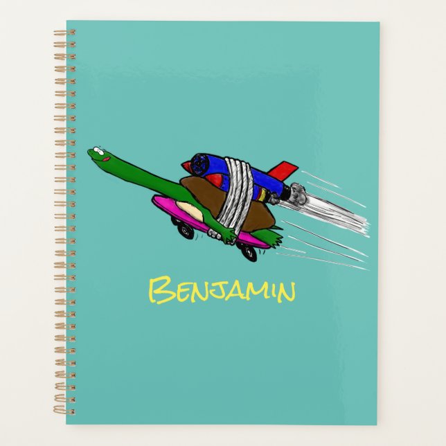 Flying tortoise planner (Front)